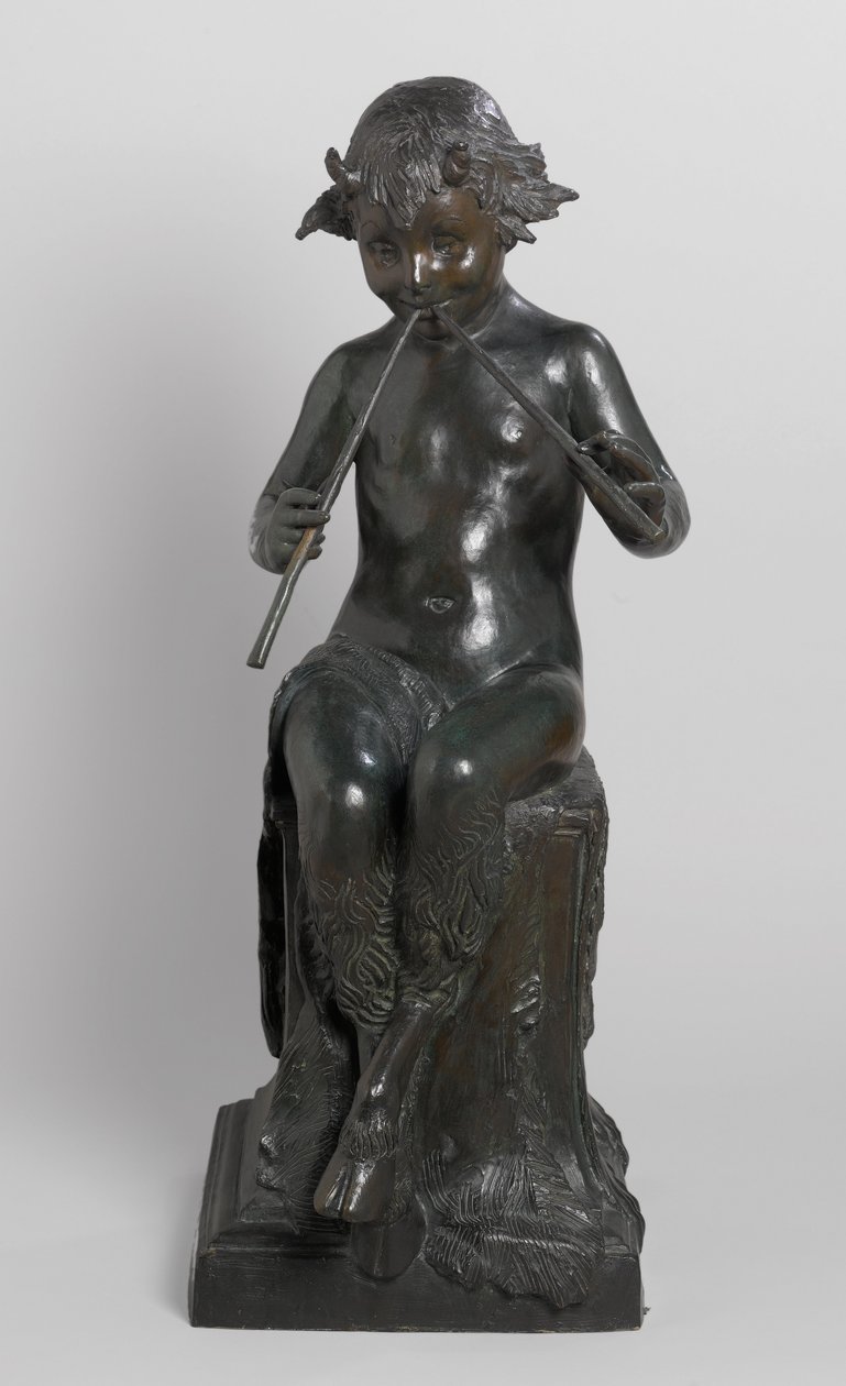 Seated Faun by Janet Scudder
