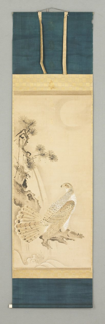 Falcon and Tree by Japanese School