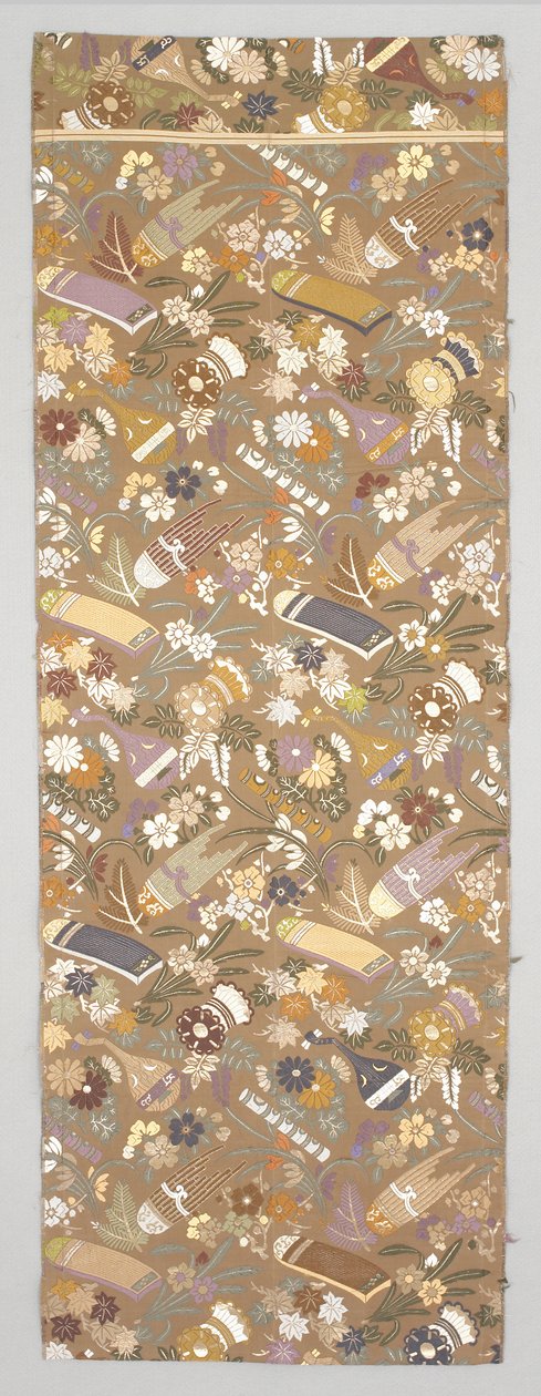 Obi Fragment by Japanese School