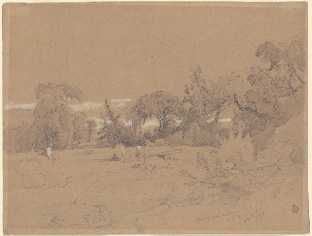 Sherberne Valley by Jasper Francis Cropsey