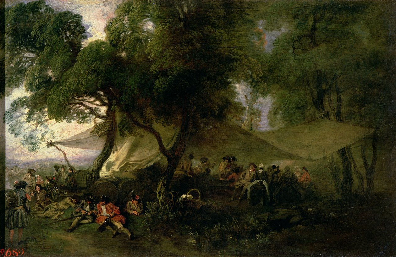 Respite from War, 1712-15 by Jean Antoine Watteau