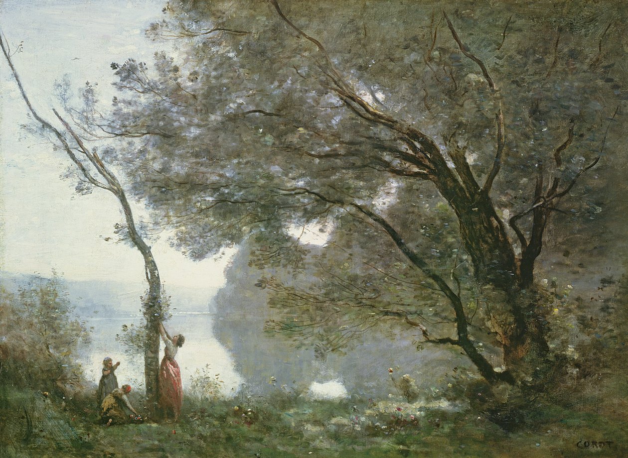 Souvenir de Mortefontaine, 1864 by Jean Baptiste Camille Corot