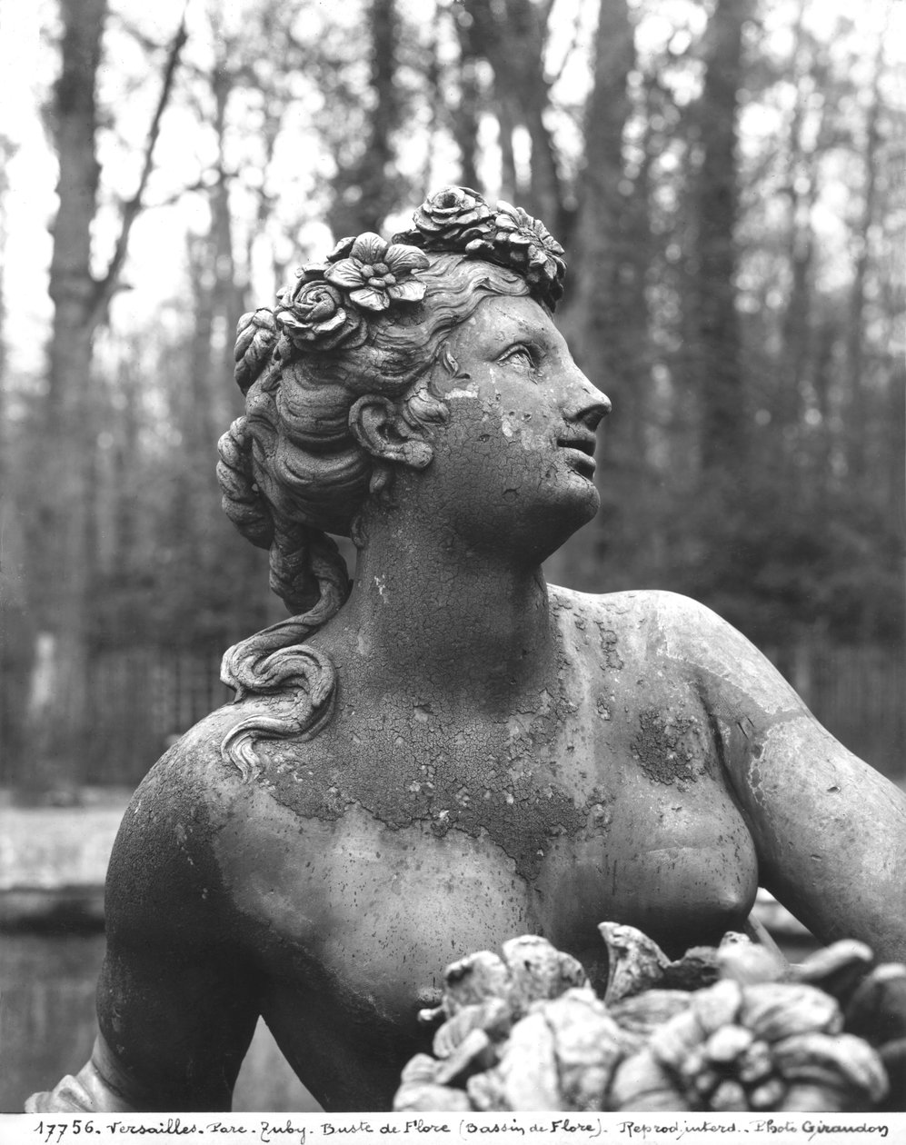 Flora (detail) by Jean Baptiste I Tuby