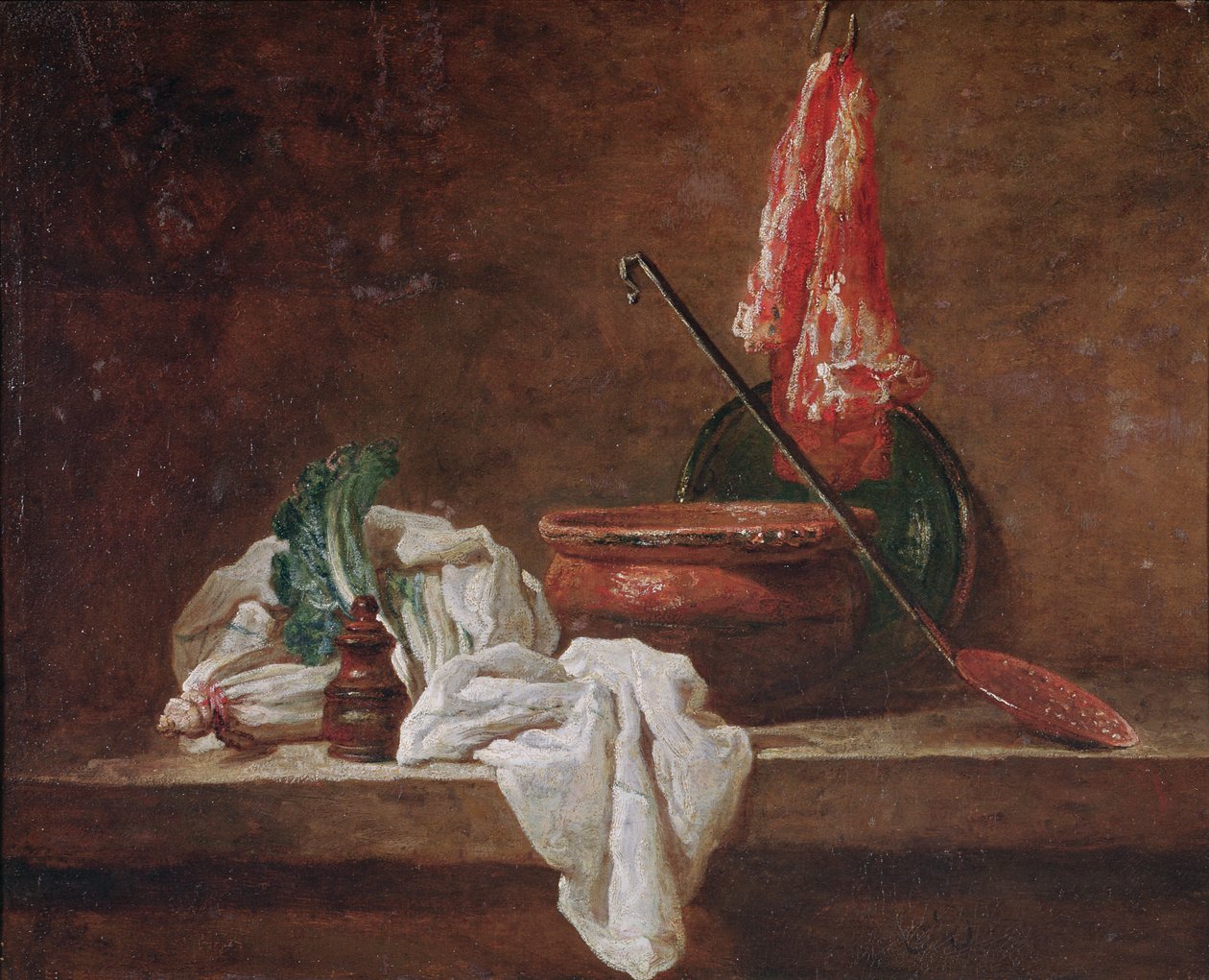 Still Life by Jean Baptiste Simeon Chardin