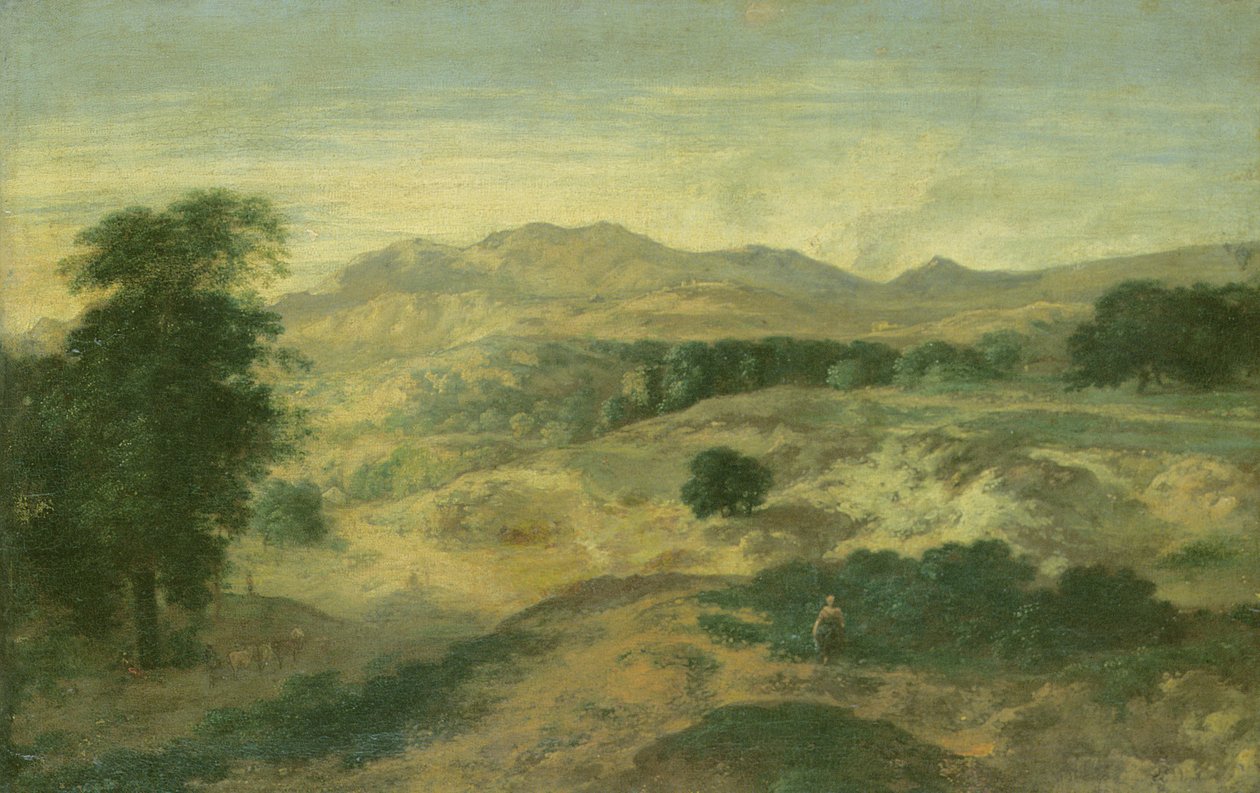 Landscape by Jean Francois I Millet