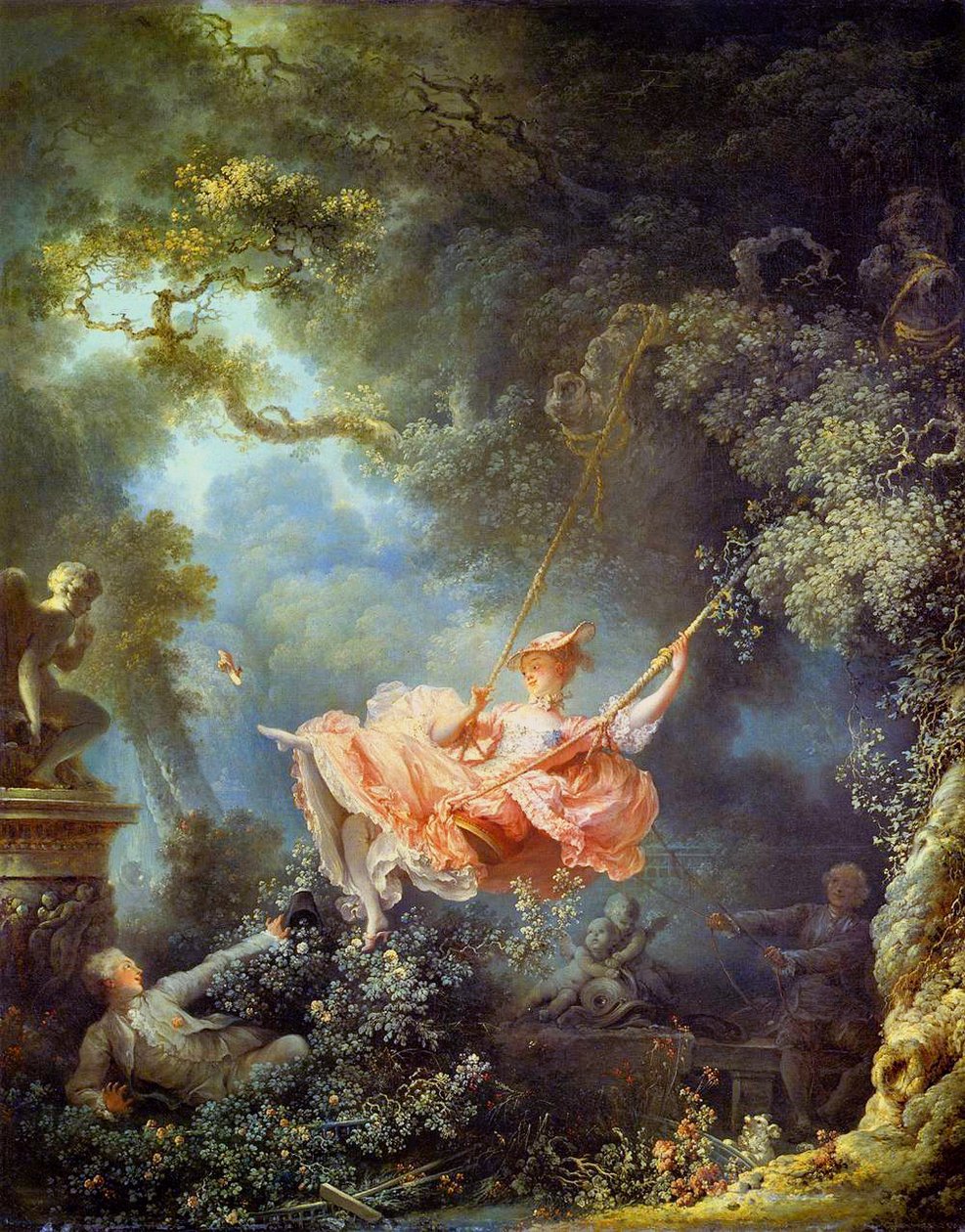 Swing by Jean Honore Fragonard
