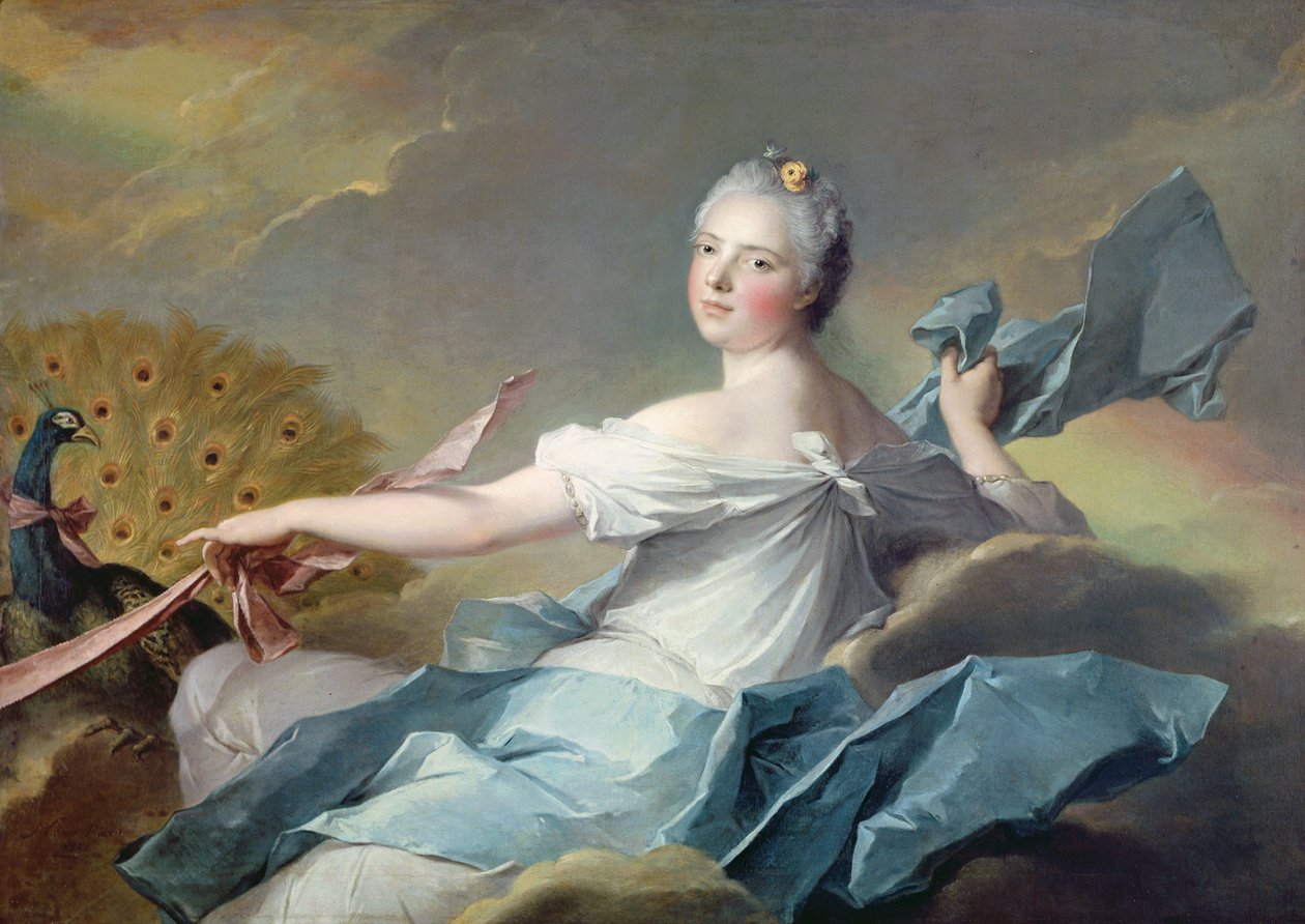 Adelaide de France, as the element of Air by Jean Marc Nattier