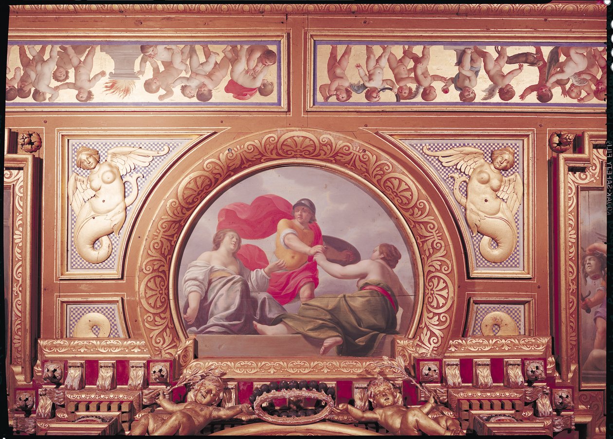 Ceiling Depicting a Scene from the Story of Perseus (detail) by Jean Laurent Mosnier