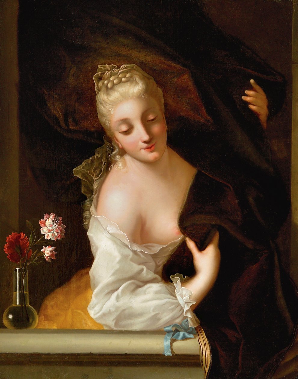 A Lady at a Window by Jean Raoux