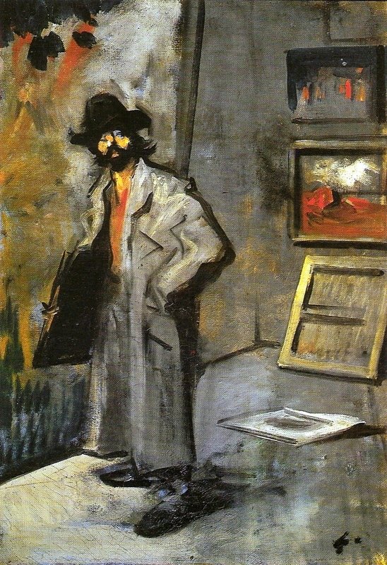 Painter with a Folder by Jean Louis Forain