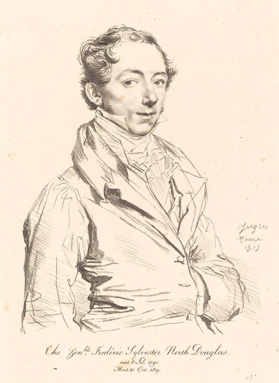 Frederic Sylvester Douglas by Jean Auguste Dominique Ingres