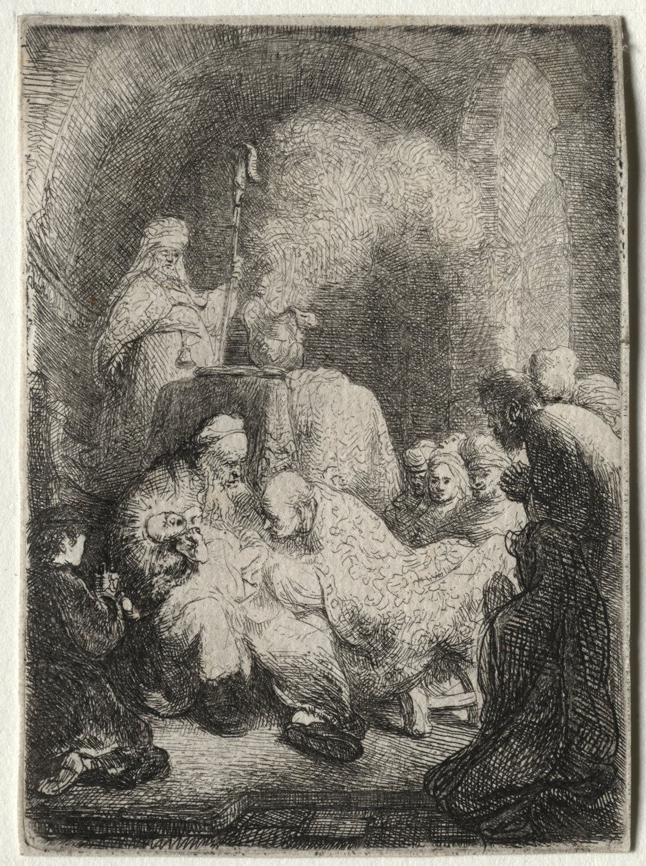 The Circumcision: Small Plate by Jean Baptiste Carpeaux