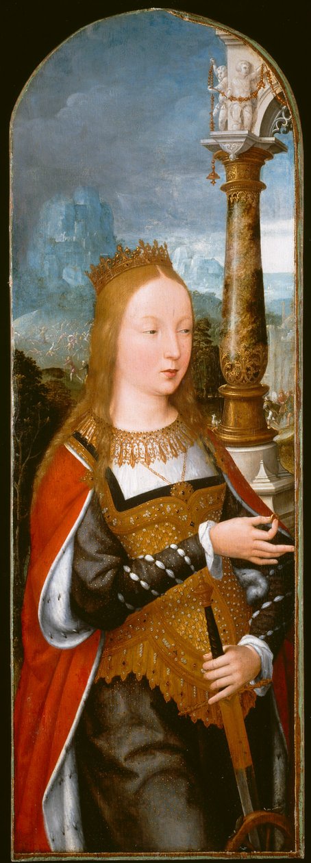 Saint Catherine by Jean Bellegambe