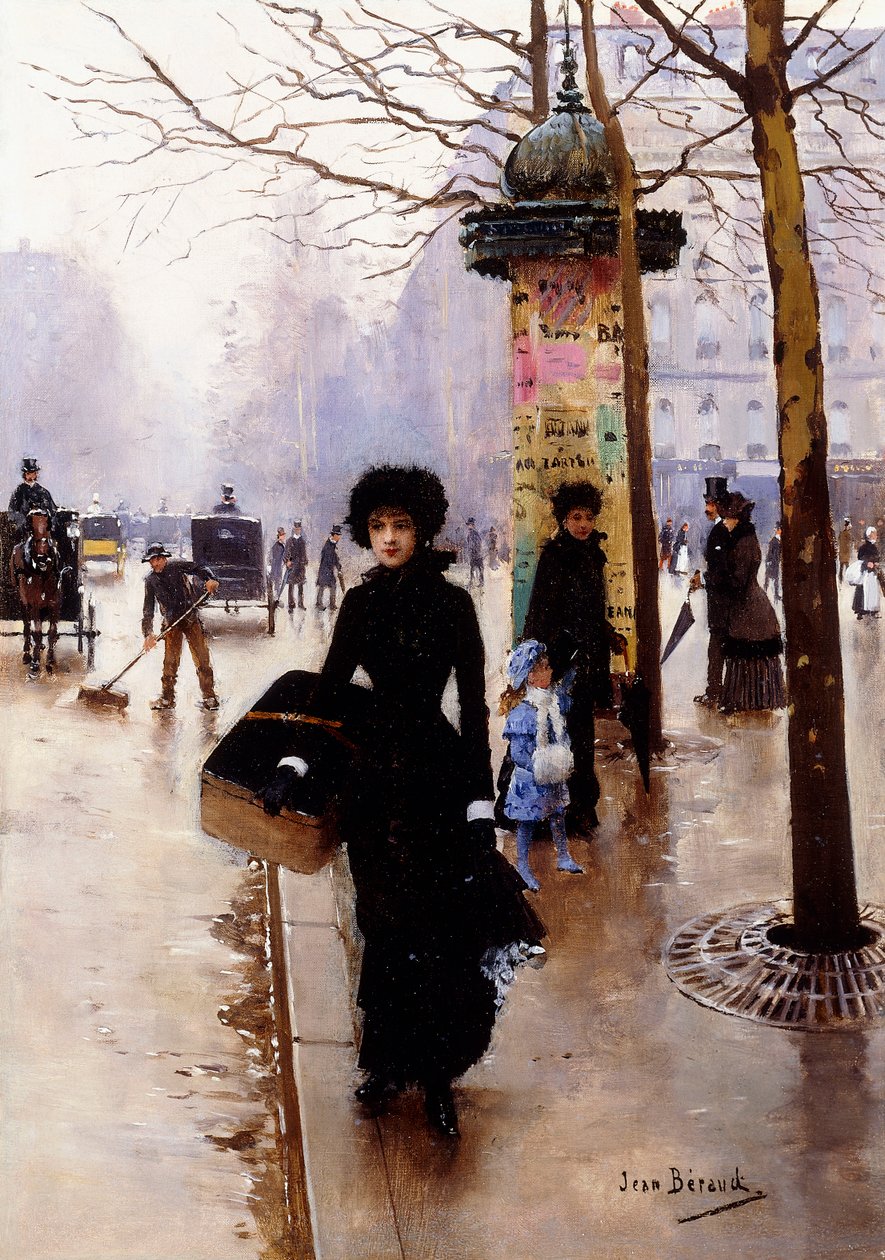 A Parisian by Jean Beraud