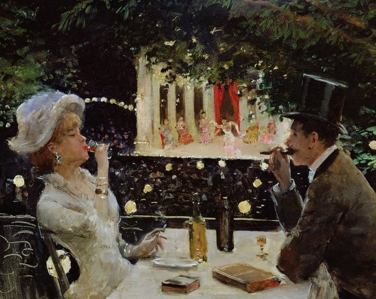 Dinner at the Ambassadors by Jean Beraud