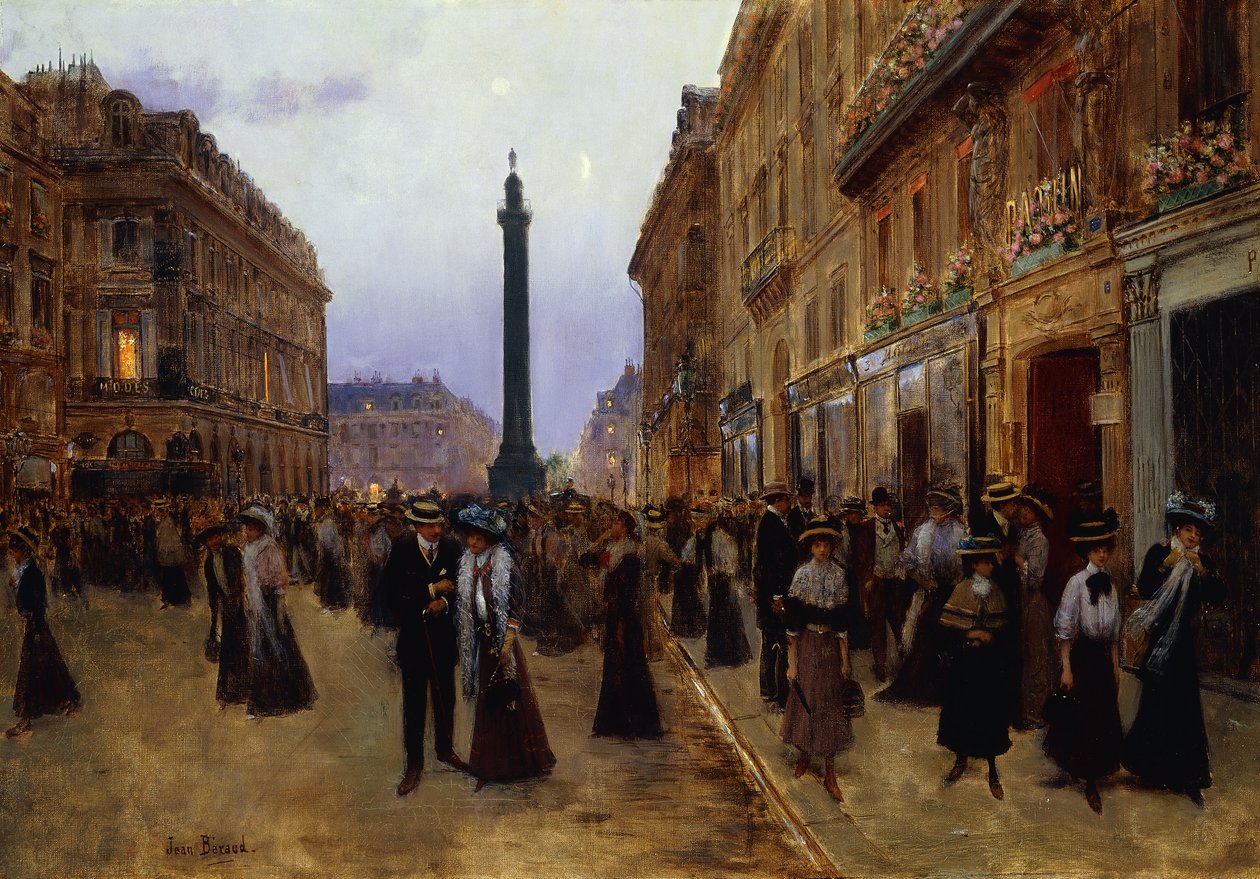 La Rue de la Paix by Jean Beraud