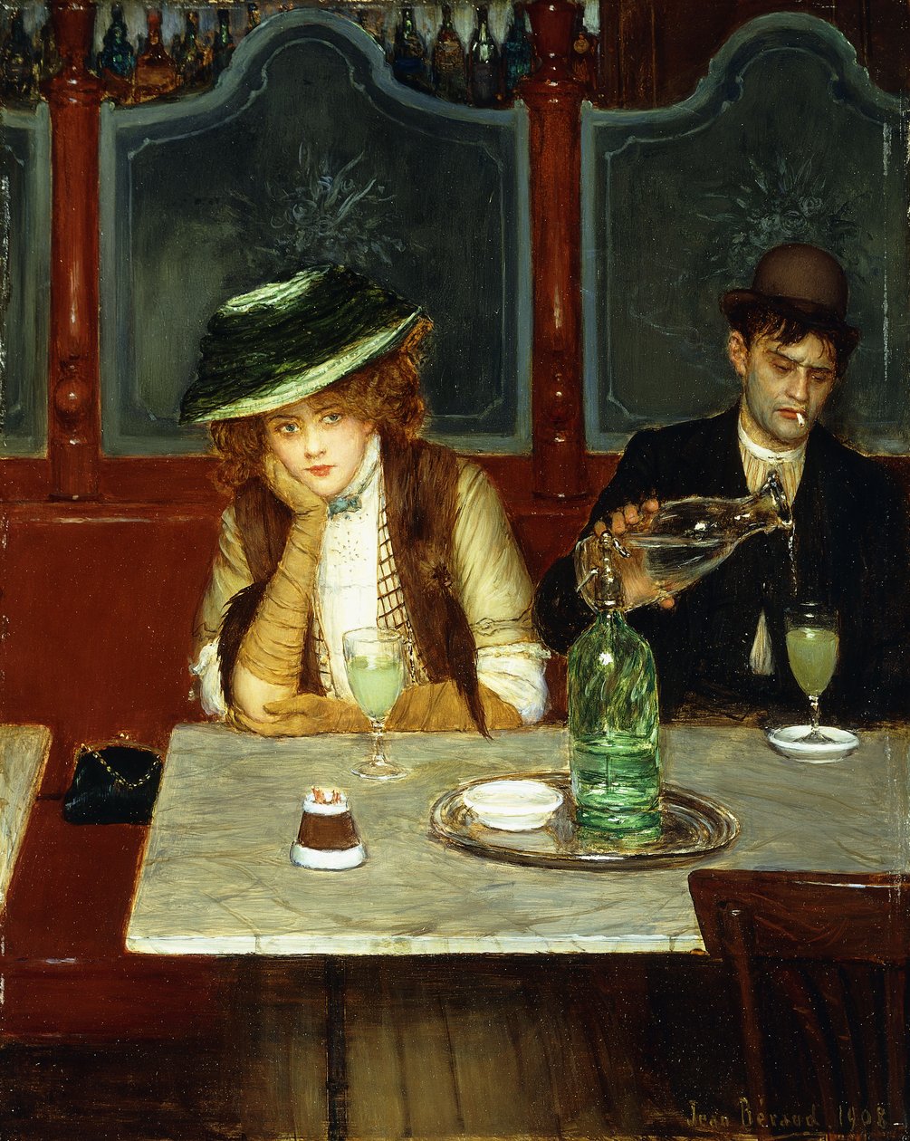 The Absinthe Drinkers by Jean Beraud