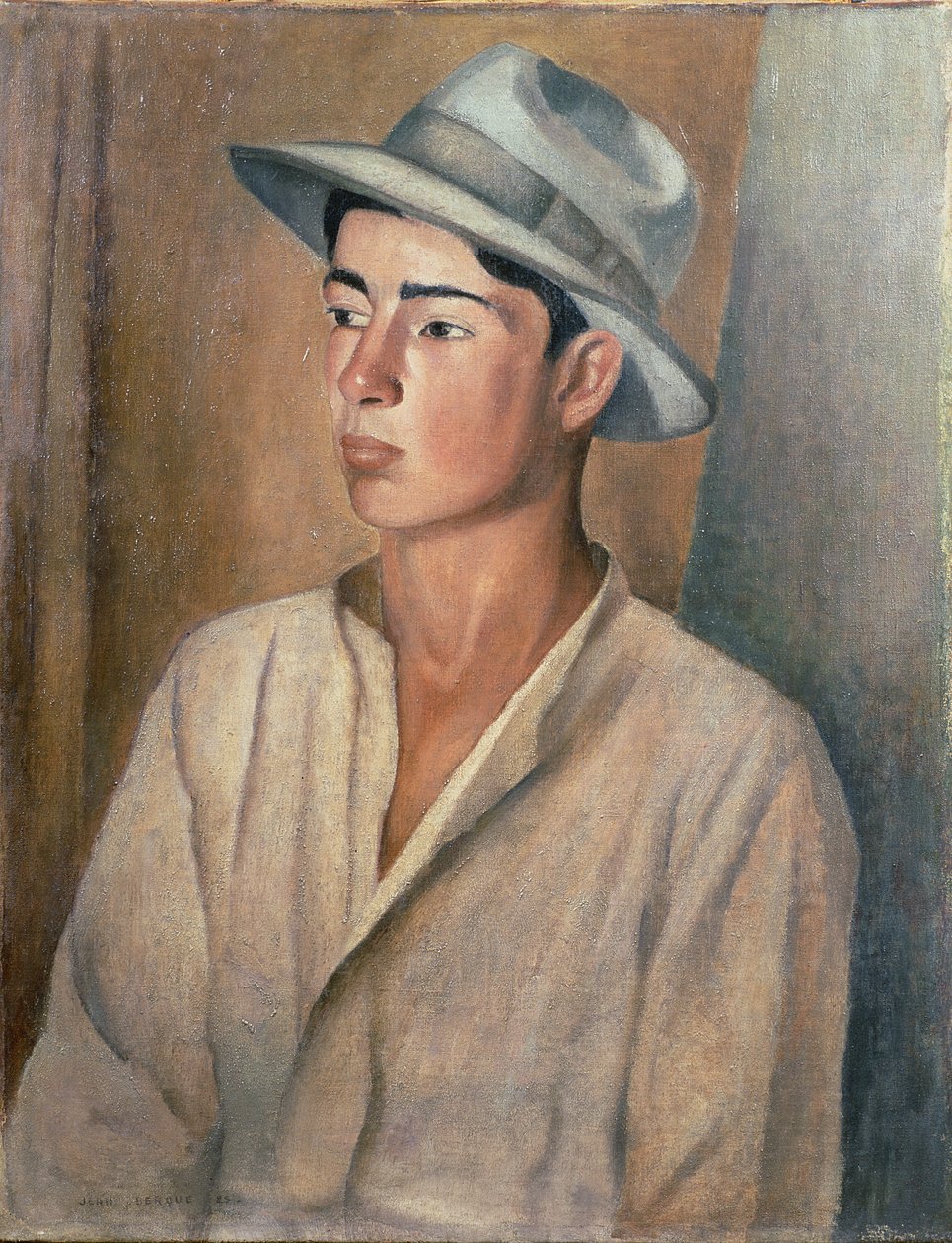 Man with a Hat by Jean Berque