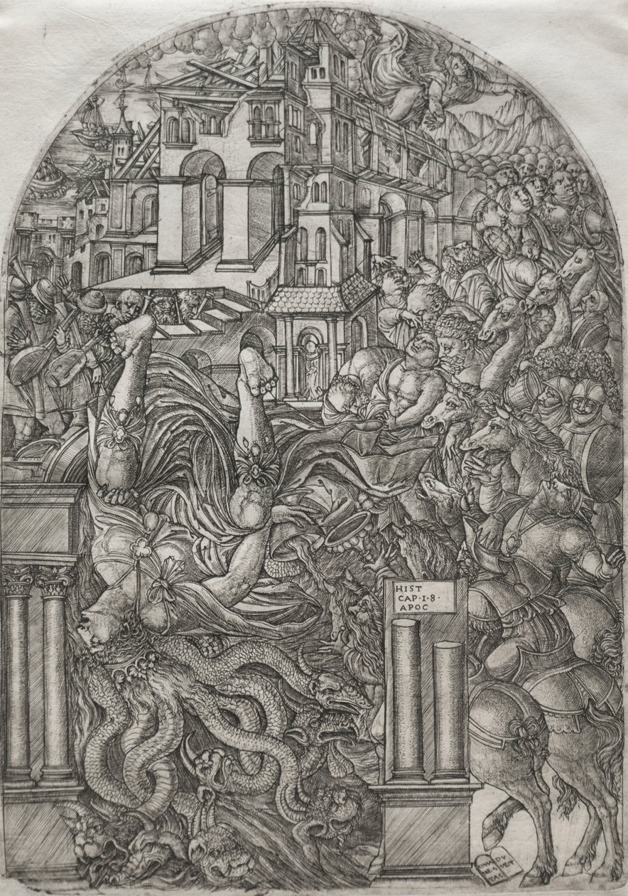 The Apocalypse: The Fall of Babylon by Jean Duvet