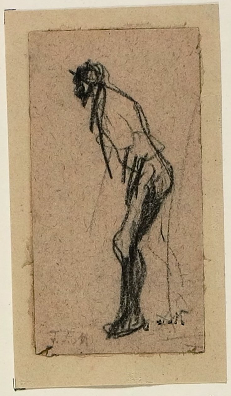 Standing Figure by Jean Francois Millet