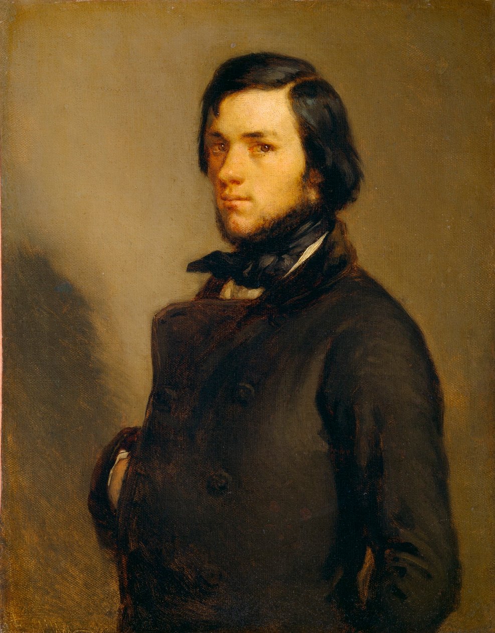 Portrait of a Man by Jean Francois Millet