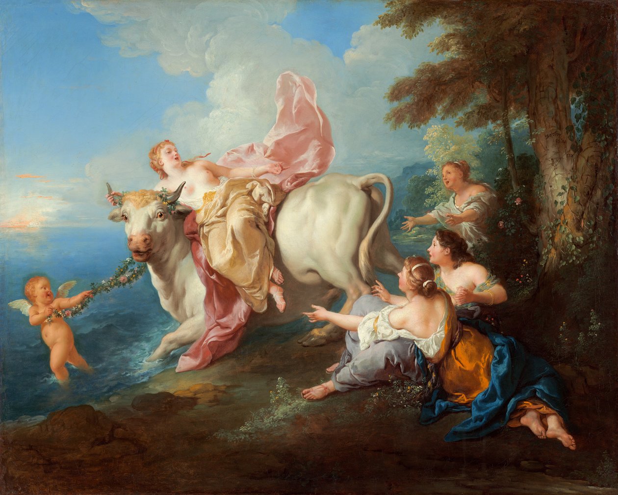 The Abduction of Europa by Jean François de Troy