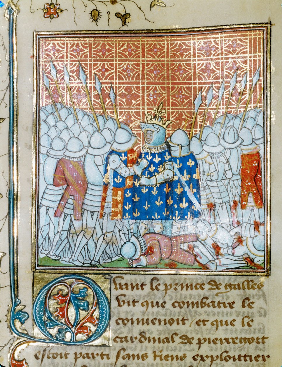 Battle of Poitiers by Jean Froissart