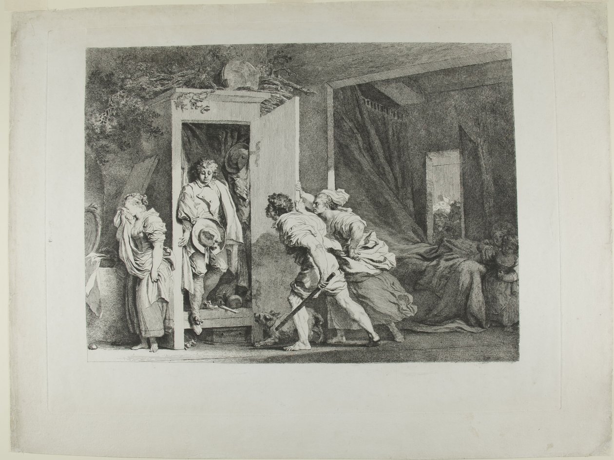 The Armoire by Jean Honore Fragonard