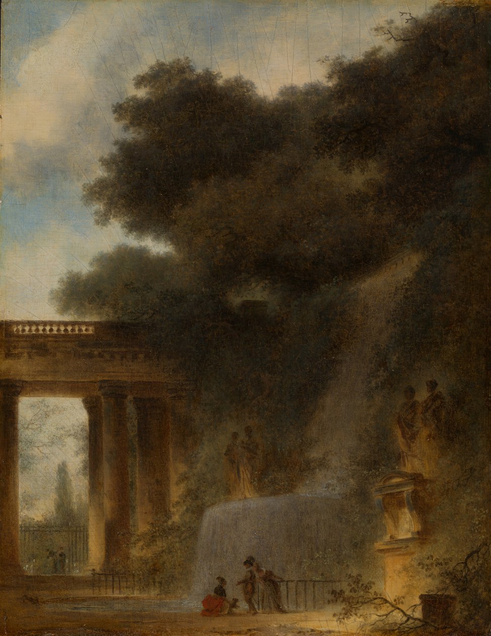 The Cascade, c.1775 by Jean Honore Fragonard