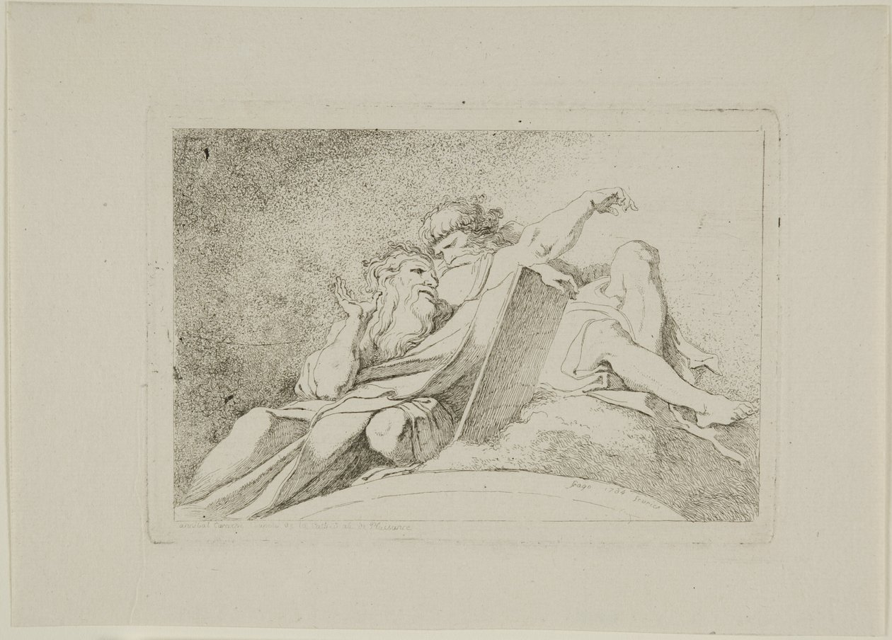 Two Prophets by Jean Honore Fragonard