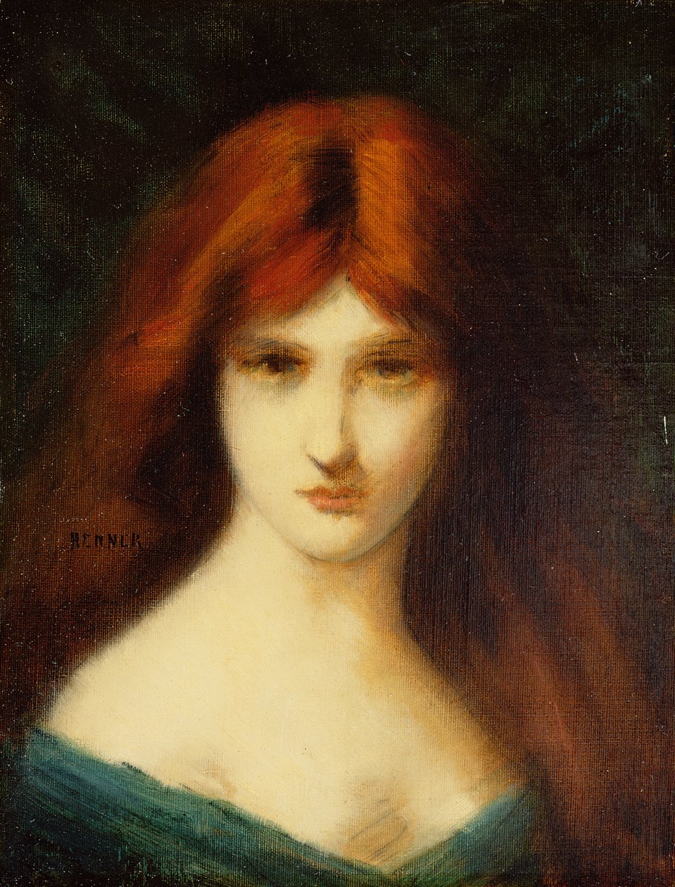 Portrait of a Lady by Jean Jacques Henner