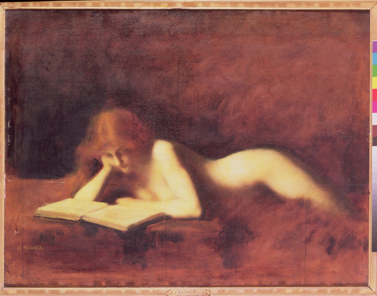 The Reader by Jean Jacques Henner