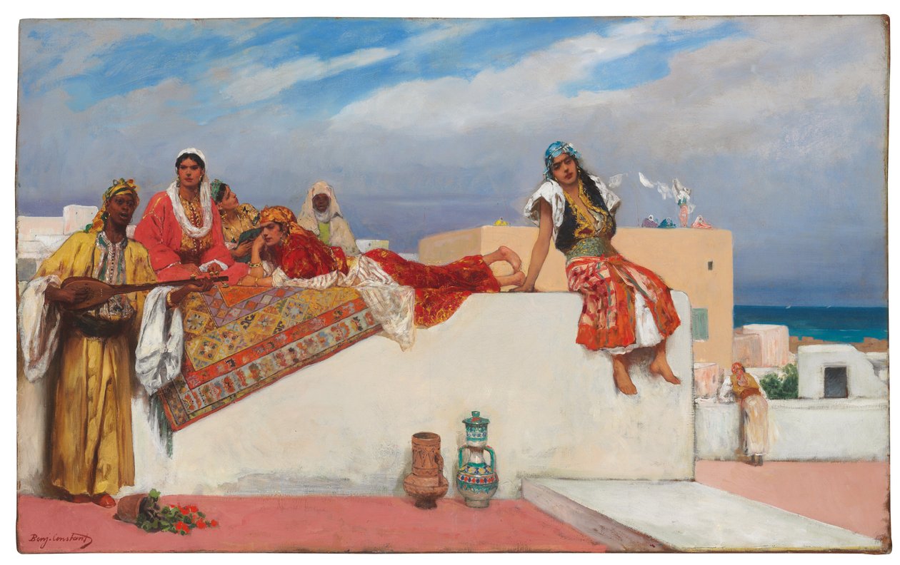 An Afternoon Idyll by Jean Joseph Benjamin Constant