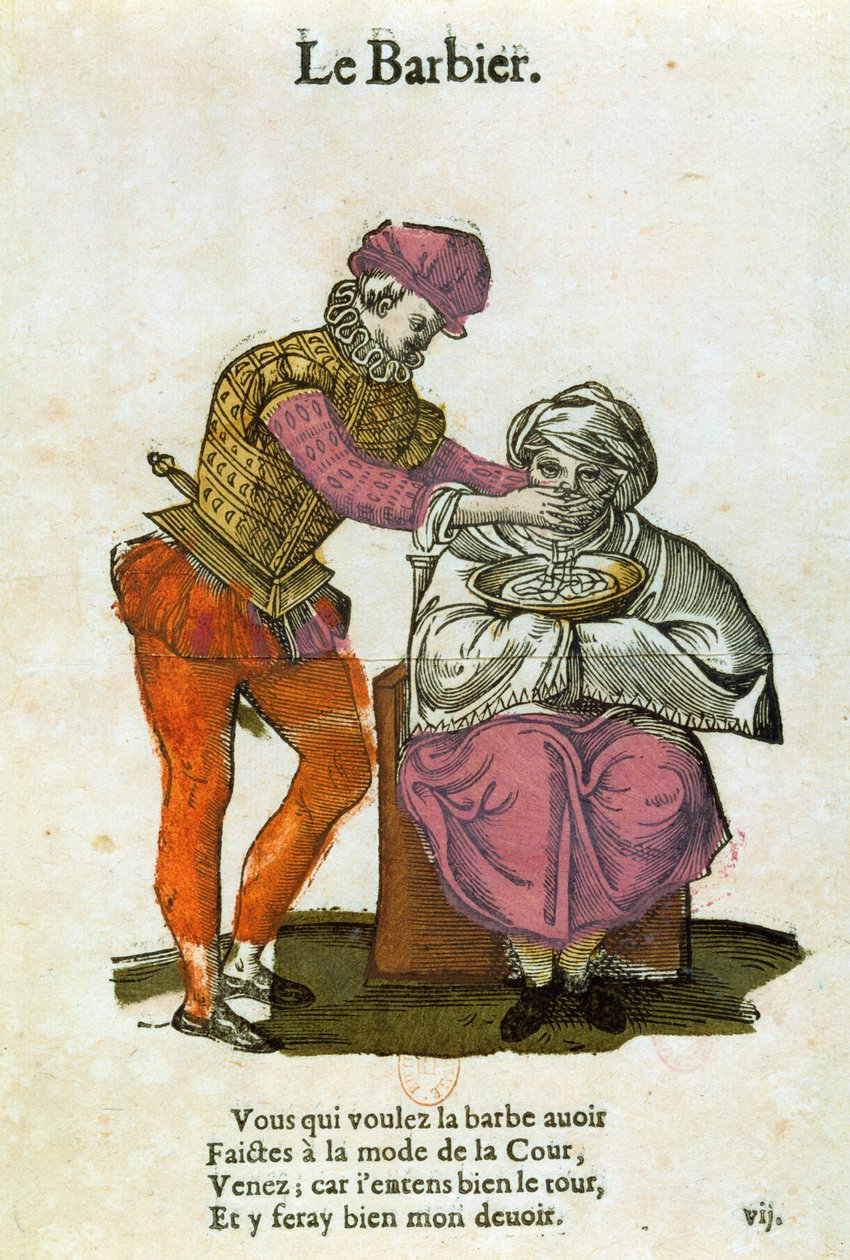 The Barber by Jean Leclerc