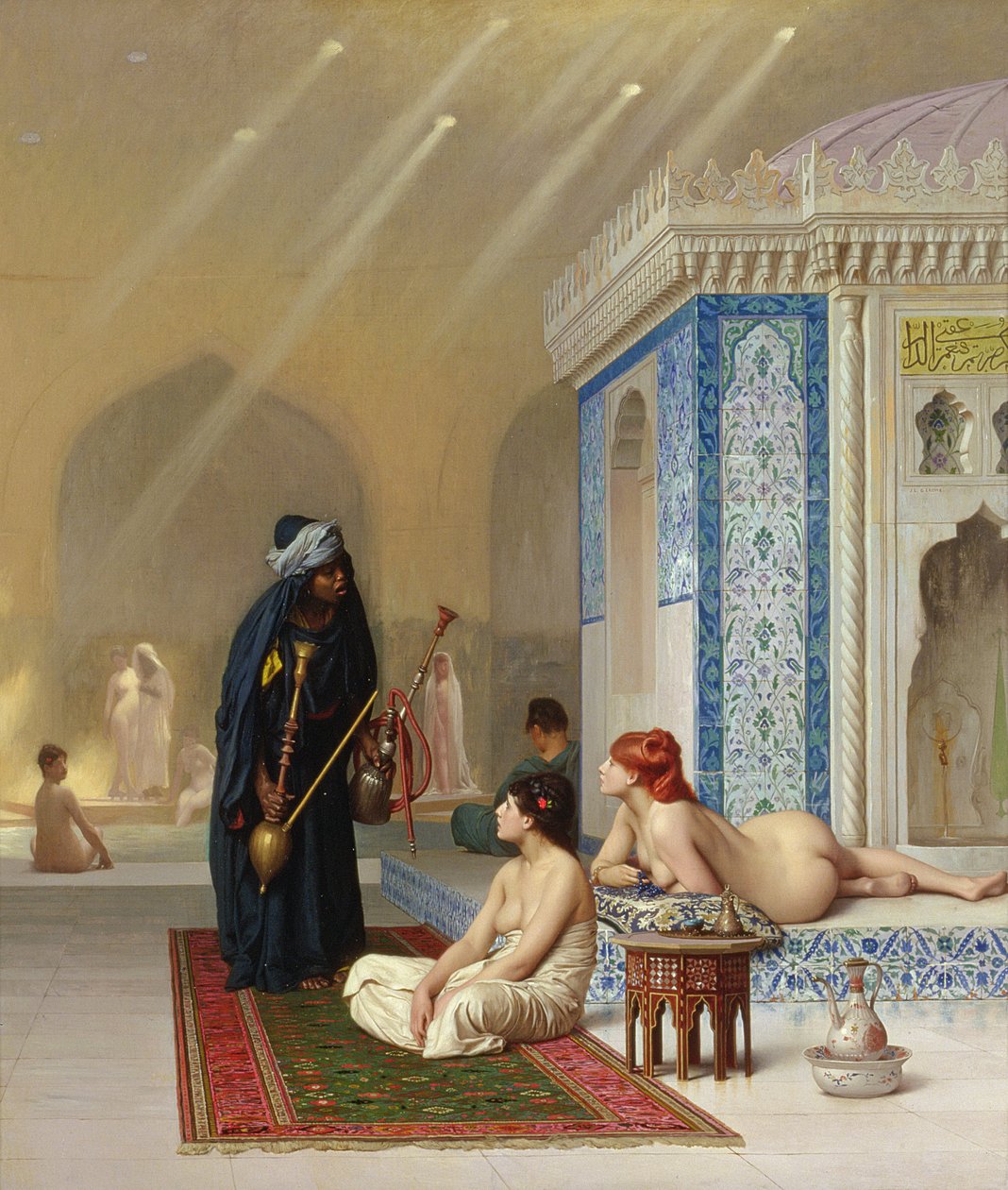 Pool in a Harem by Jean Leon Gerome