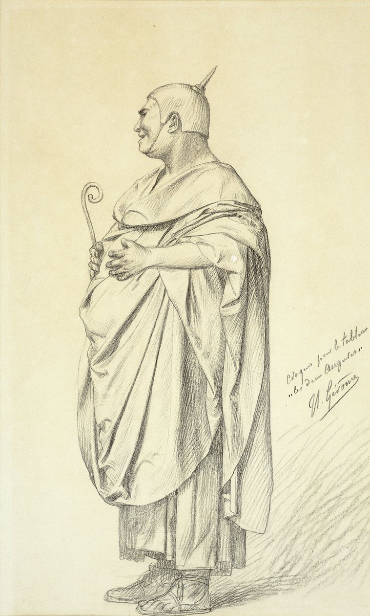 Study for the Two Augurs by Jean Leon Gerome