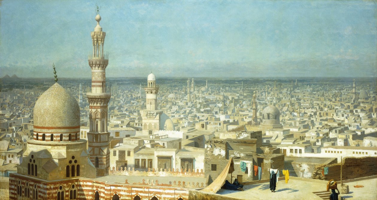 View of Cairo by Jean Leon Gerome