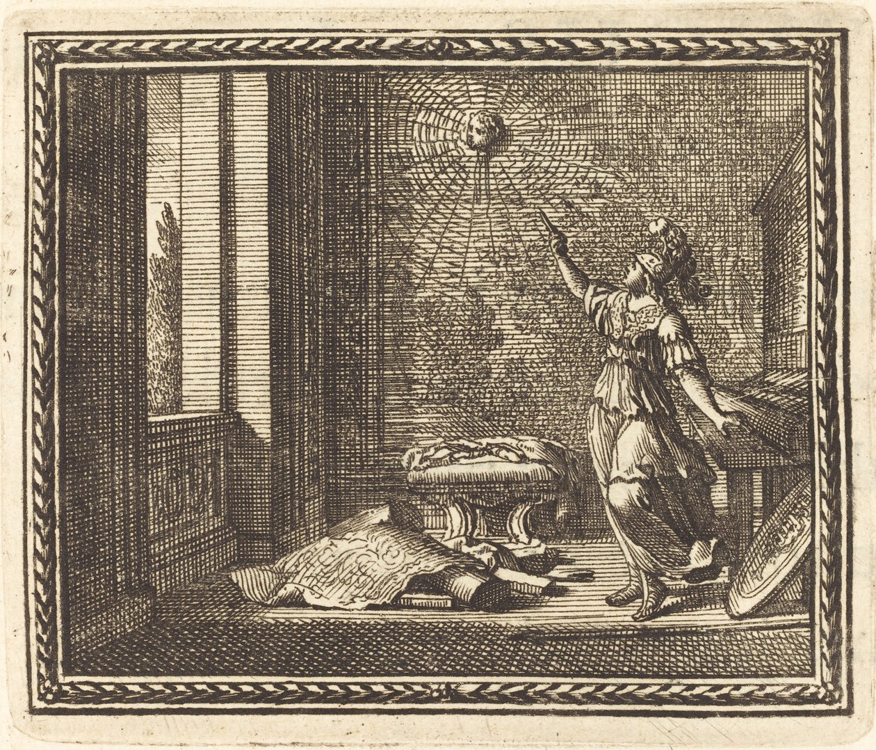 Minerva Changing Arachne into a Spider by Jean Lepautre