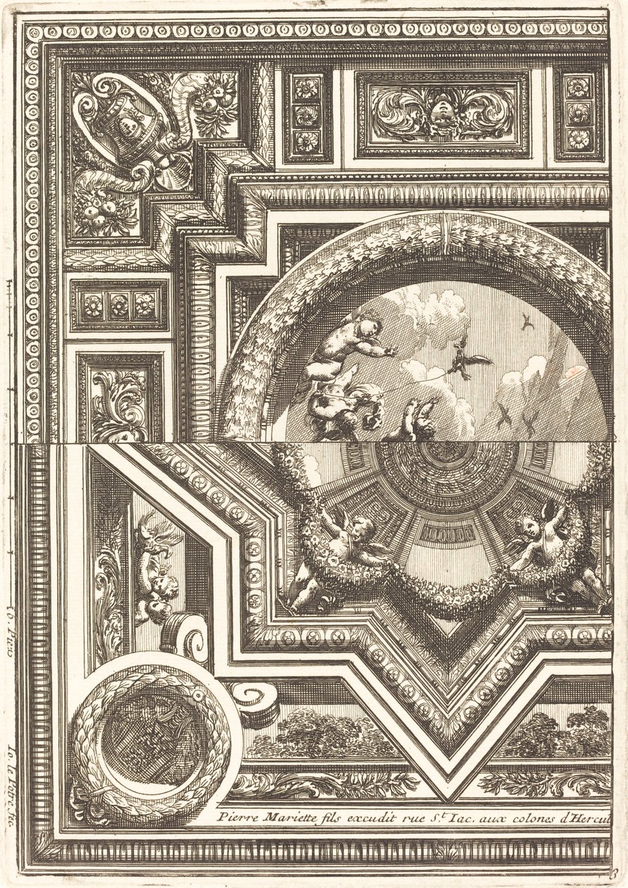 Ceiling Quarters by Jean Lepautre
