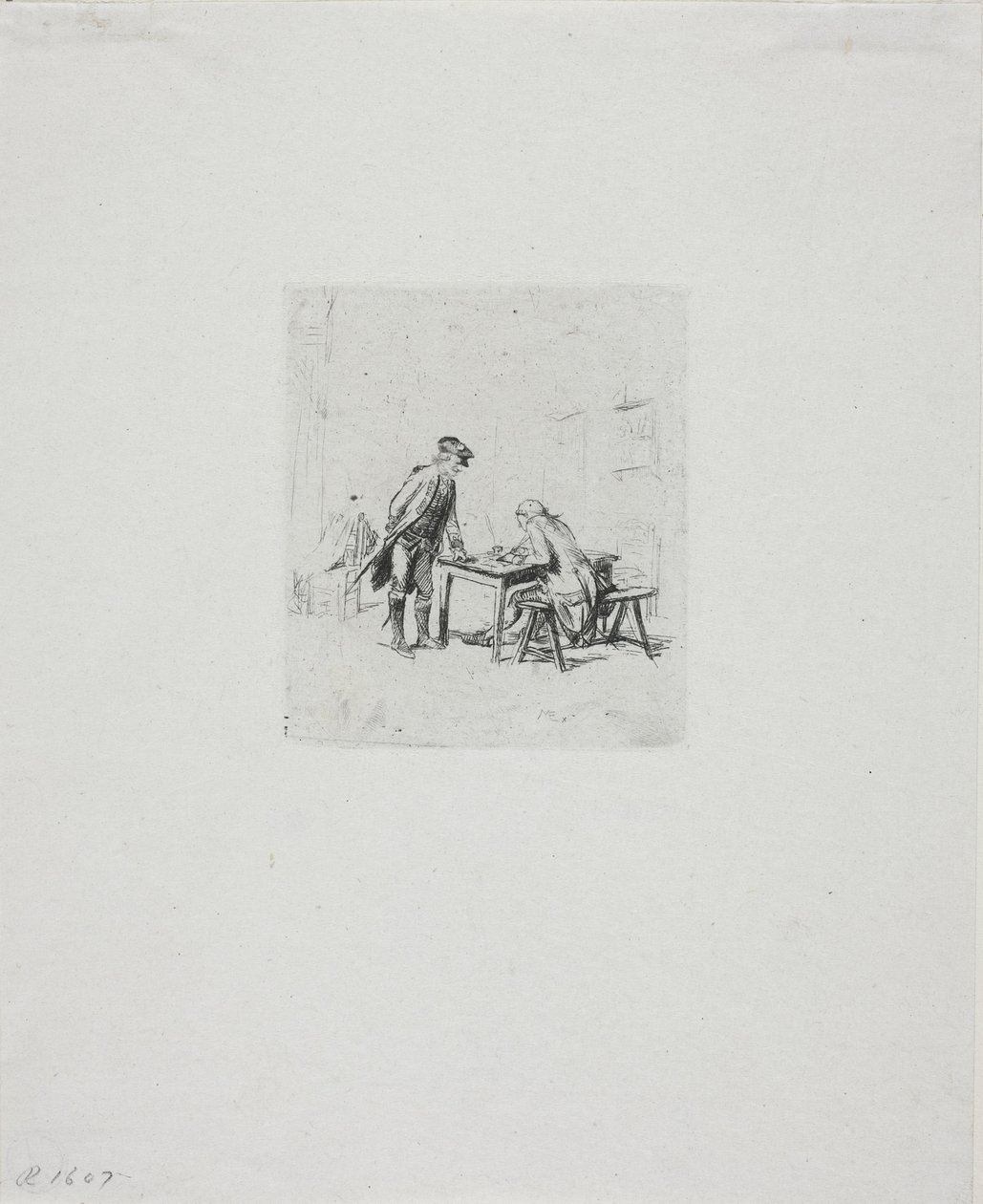 The Sergeant Reporter by Jean Louis Ernest Meissonier