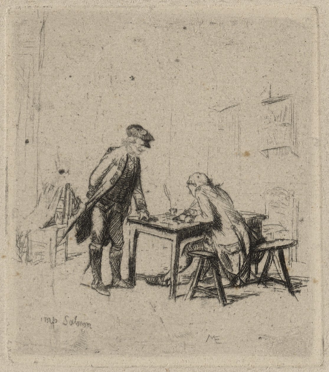 Untitled by Jean Louis Ernest Meissonier