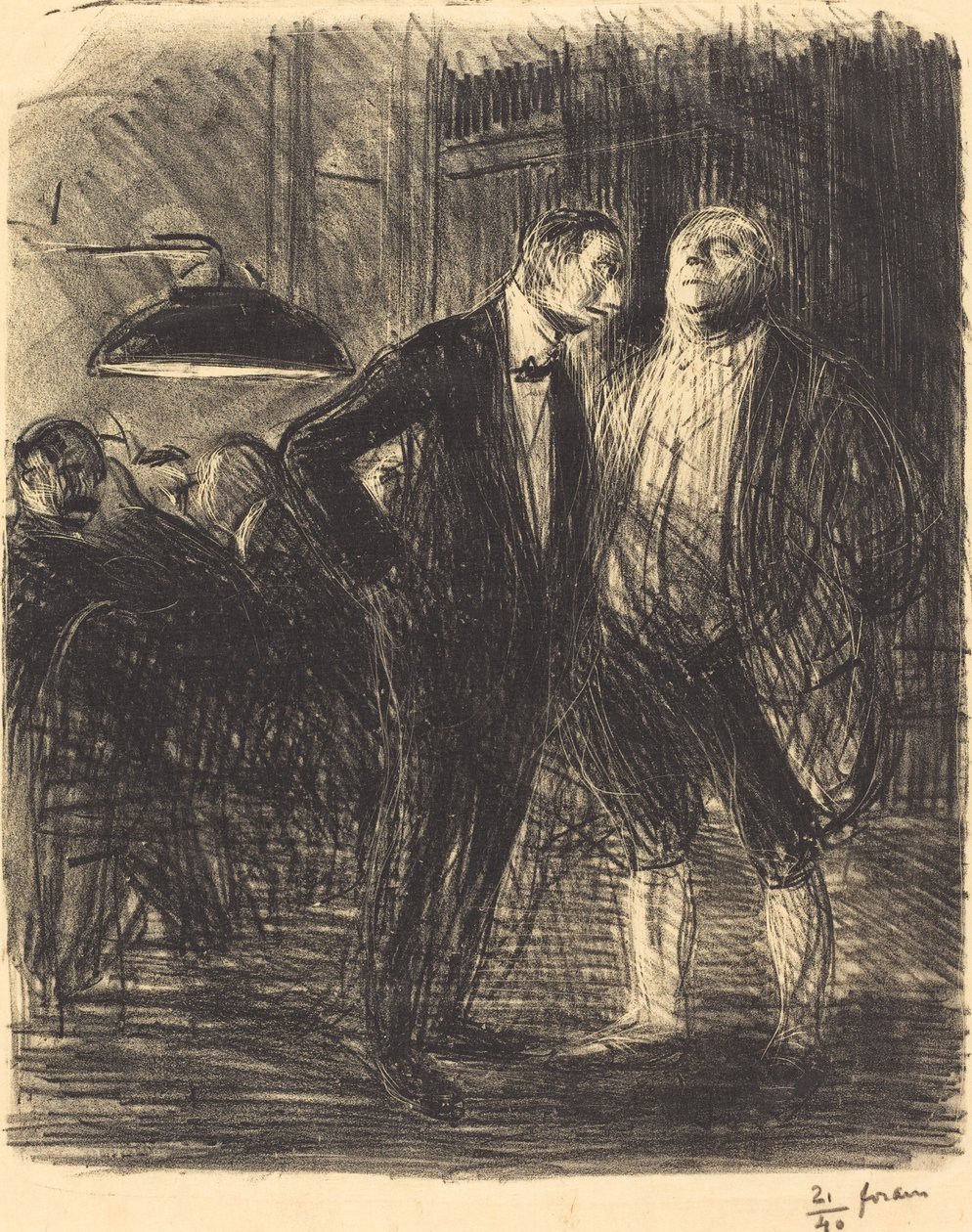 Cleaned Out by Jean Louis Forain