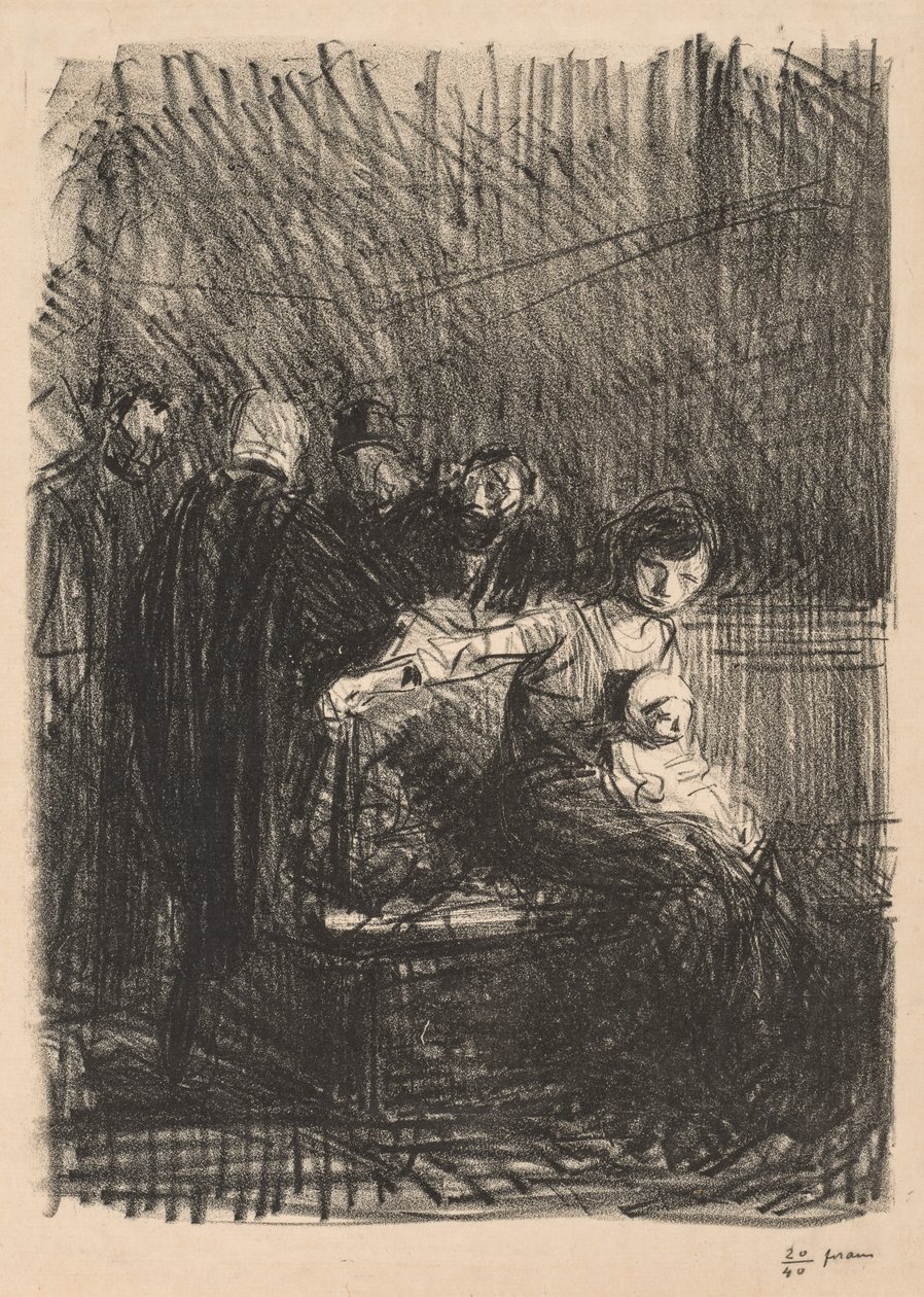Court Recess by Jean Louis Forain