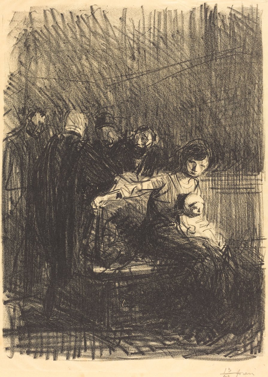 Recess of the Hearing by Jean Louis Forain