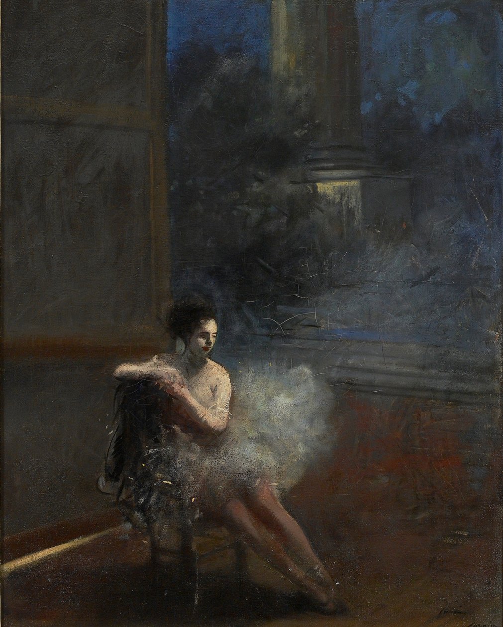 Seated Dancer by Jean Louis Forain