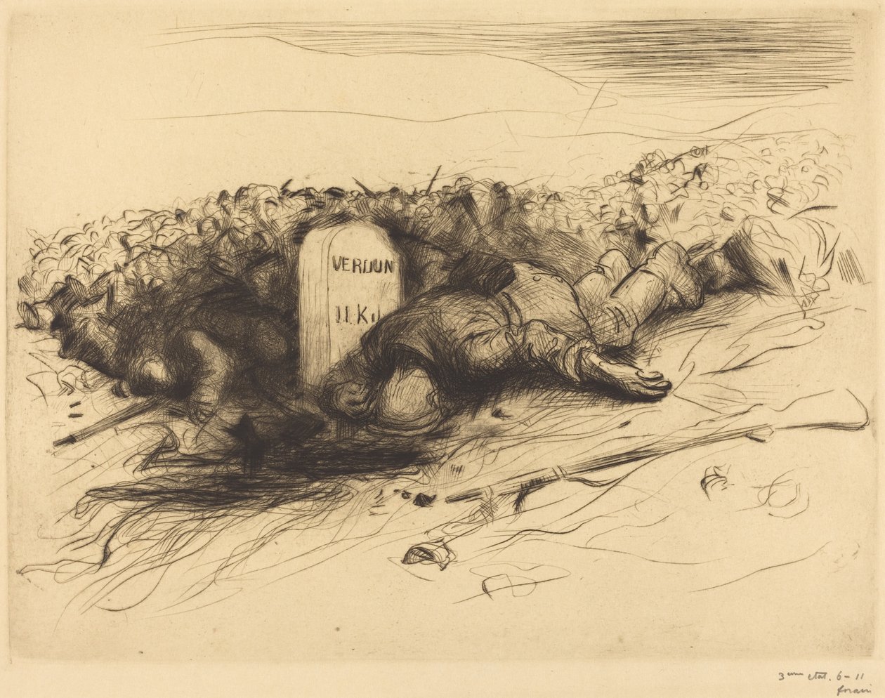 The End - Verdun by Jean Louis Forain