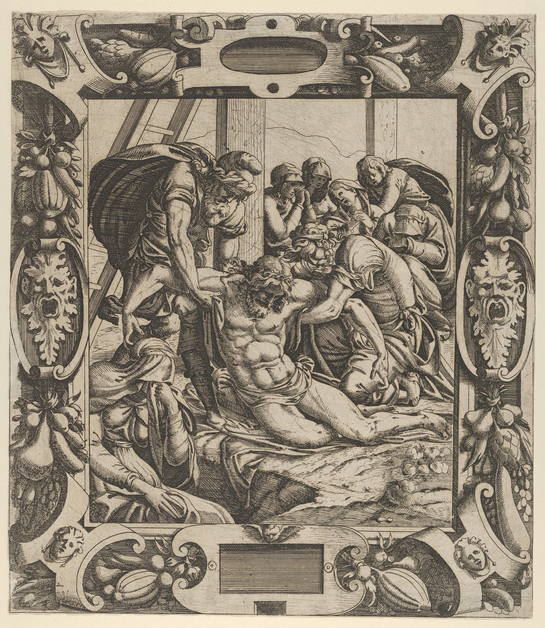 Deposition of the Cross by Jean Mignon