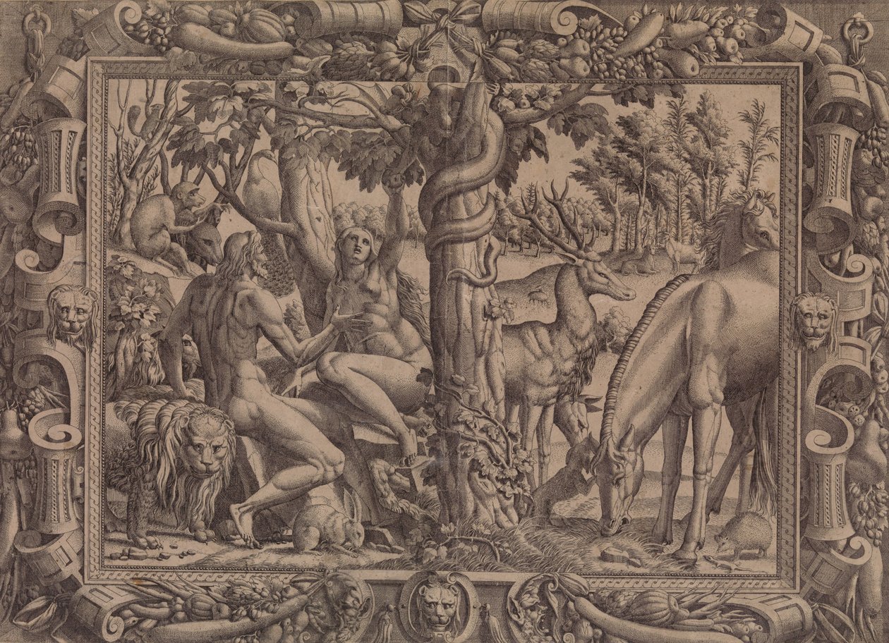 The Temptation of Eve by Jean Mignon