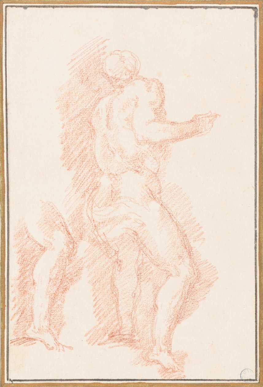 Figure from Last Judgment by Jean Robert Ango