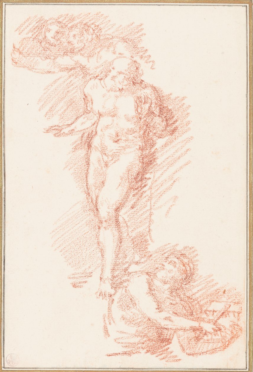 Figures from Last Judgment by Jean Robert Ango